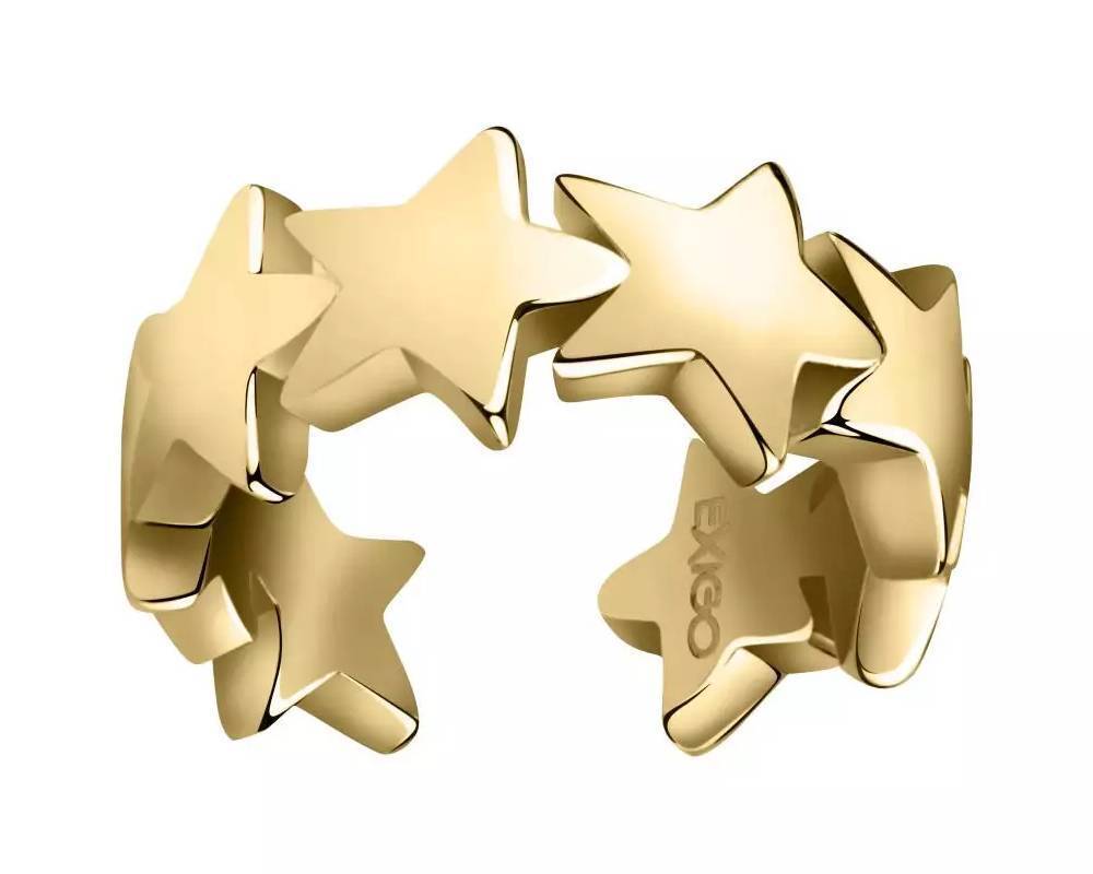 Monorecchino Ottone Oro con stelle La Petite Story LPS02ARQ164