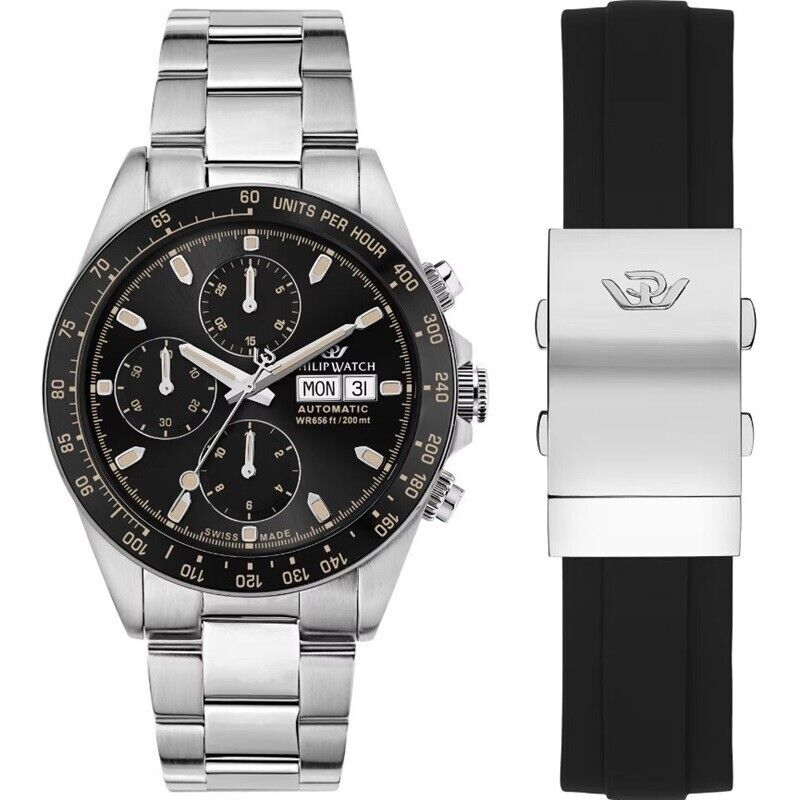 R8243607006 Orologio Automatico Da Uomo Caribe Philip Watch -14% Sconto
