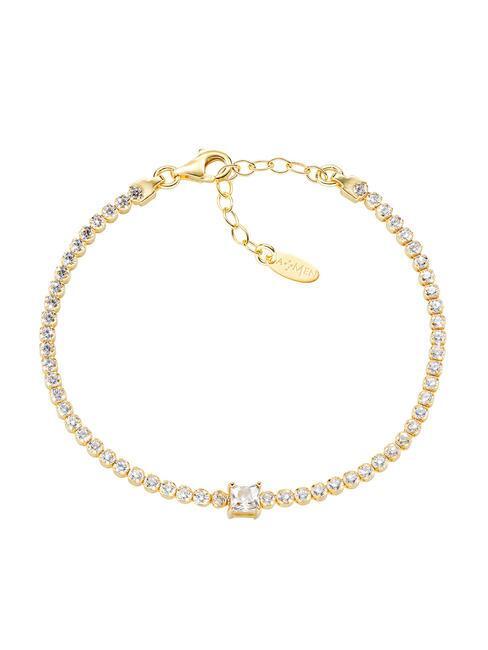 BRACCIALE DONNA AMEN tennis bracciale in argento Oro ND  scelta=P Oro BT21QUGBZ1
