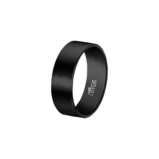 Anello Uomo Lotus Style LS2397/3/222 In Acciaio IP Nero Tipo Fascia Misura 22