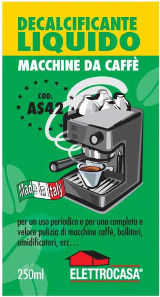 Elettrocasa Decalcificante Liquido per Macchine da Caffè - AS 42