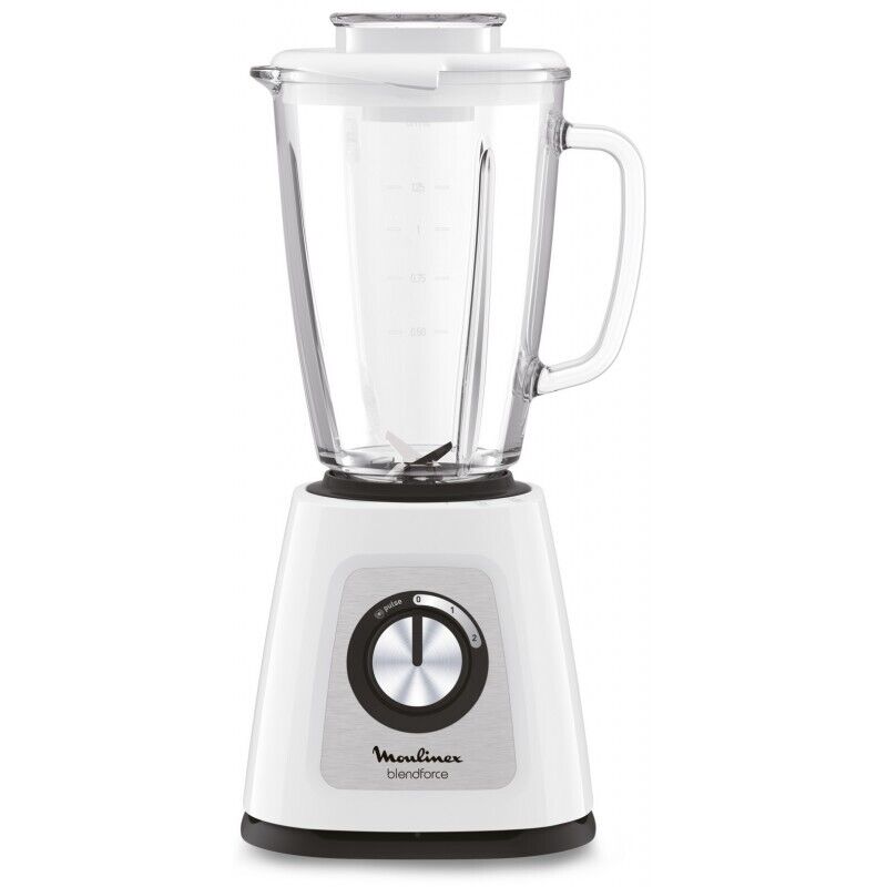 Moulinex LM4351 BlendForce 2, Frullatore, Tecnologia Powelix, Lame affilate, Vas
