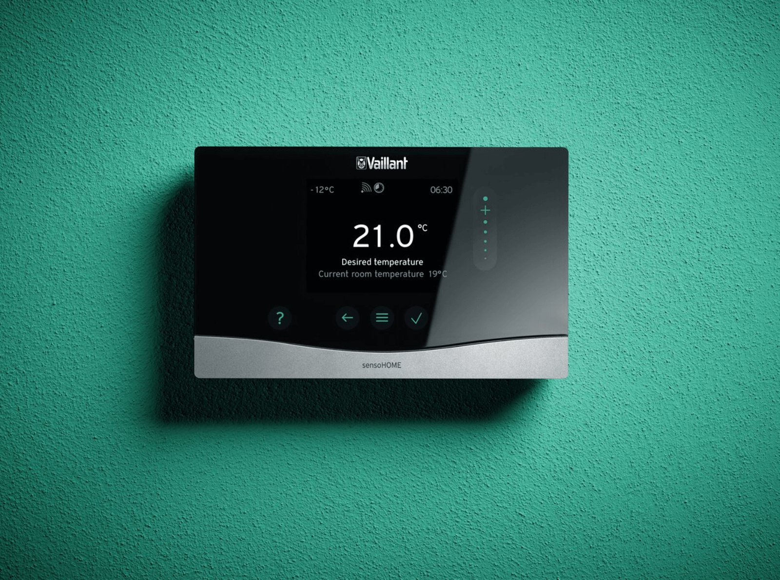 COMANDO TERMOSTATO AMBIENTE VAILLANT SENSOHOME VRT 380 TOUCH PER CALDAIE A GAS
