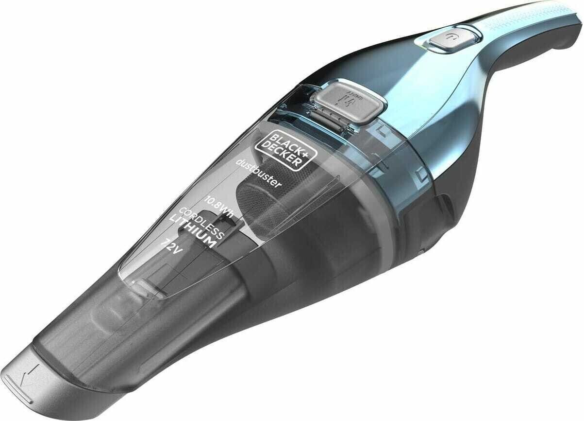 Black and Decker Mini Aspirapolvere Aspirabriciole 7.2V Ricaricabile NVC220WBC