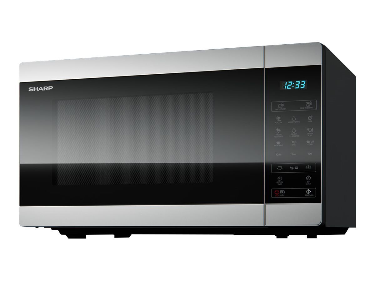 Sharp YC-MG81E-S Microwave oven with grill 28 litres 900 W YC-MG81E-S