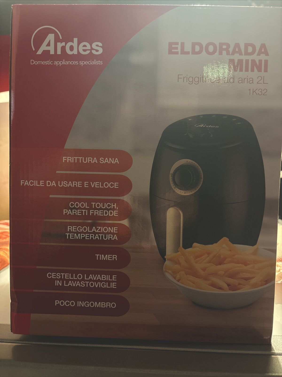 Ardes Eldorada Mini Friggitrice ad Aria 2L