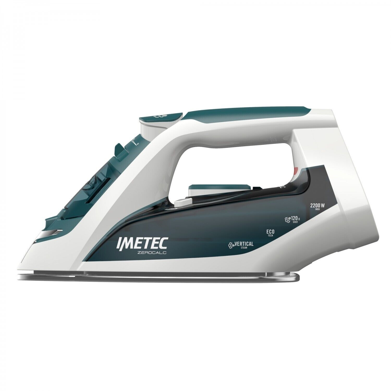 Imetec ZeroCalc Z1 2500 Ferro da stiro a secco e a vapore Acciaio inossidabile 2