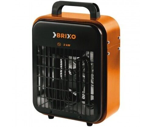 Brixo generatore aria calda elettrico stufa elettrica ventilata 2000W