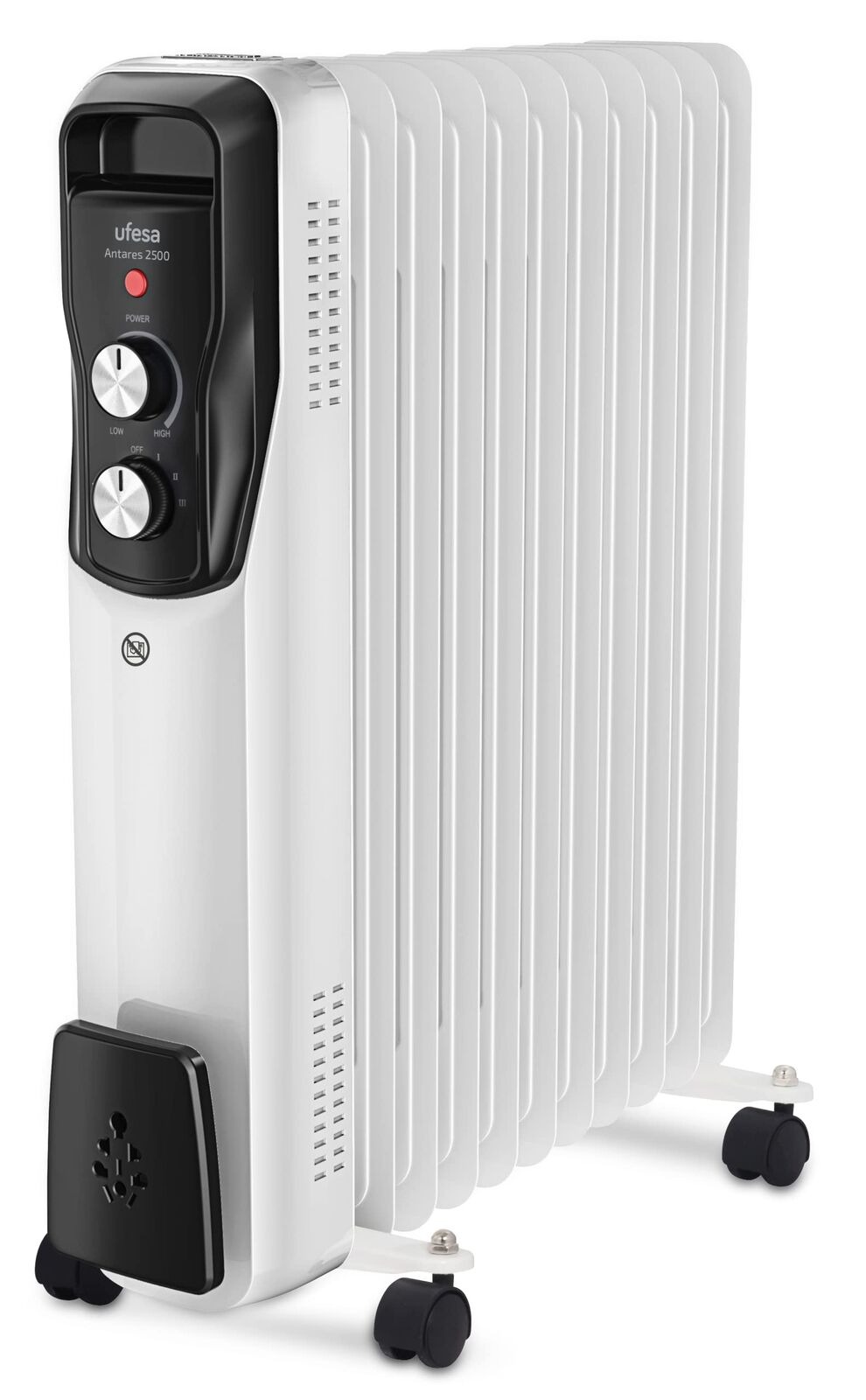 Ufesa Antares 2500 Radiatore ad olio, 11 Elementi, 2500 W, Termostato (s1E)