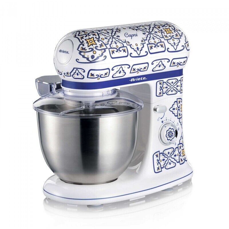 Ariete 1588 Impastatrice Capri, Planetaria, 7 velocità, 2400 Watt, 5,5 litri, Ta