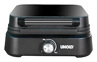 UNOLD Belgian Waffle Iron Brussels 2 waffle(s) Rectangular Black 48275