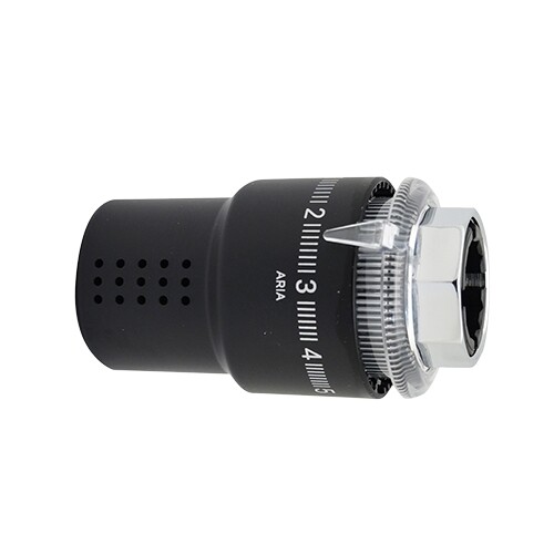 Testa Termostatica Aria C/sensore Liquido - Nero M30 X 1,5