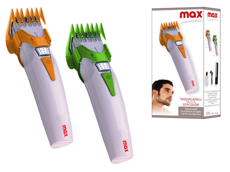 38794 MAX TAGLIACAPELLI A BATTERIA RICARICABILE