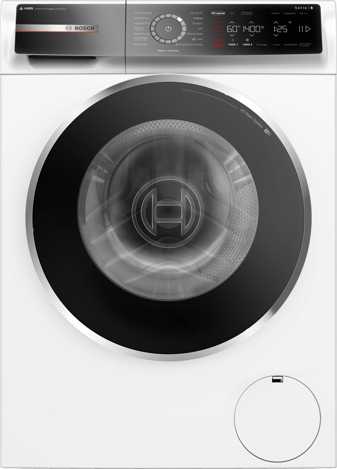 Bosch WGB254A0IT Lavatrice Caricamento Forntale 10Kg 1400rpm Classe Energetica A
