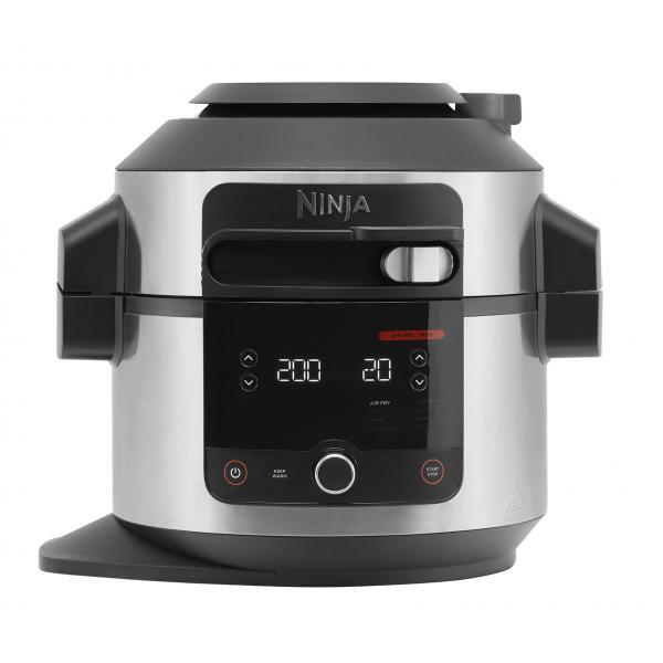 1436166 Ninja OL550EU apparecchio multi-cottura 6 L 1460 W Nero, Acciaio inossid