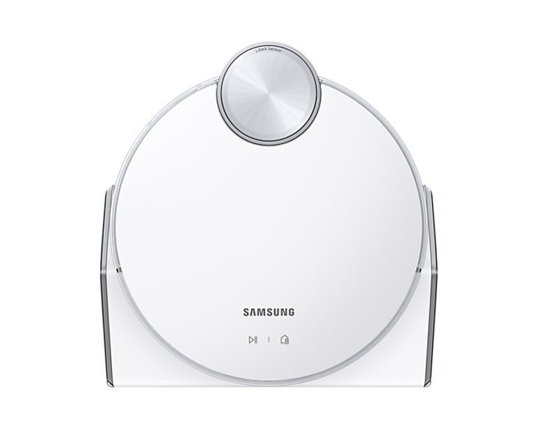 Samsung Jet Bot AI+ aspirapolvere robot 0,2 L Senza sacchetto Argento, Bianco
