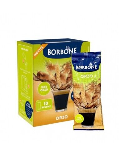 Caffe Borbone Stick Orzo Confezione 10 Bustine Preparato Solubile per Caffe Orz