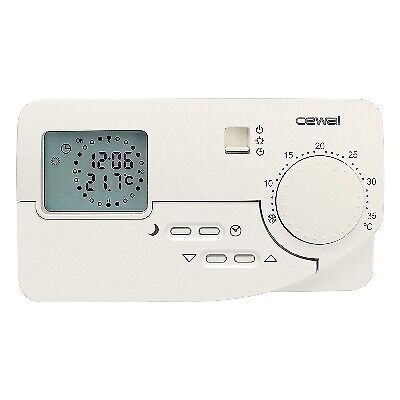 Cronotermostato Giornaliero Digitale Life Premium - 156 X 86 X 37 Mm - Bianco