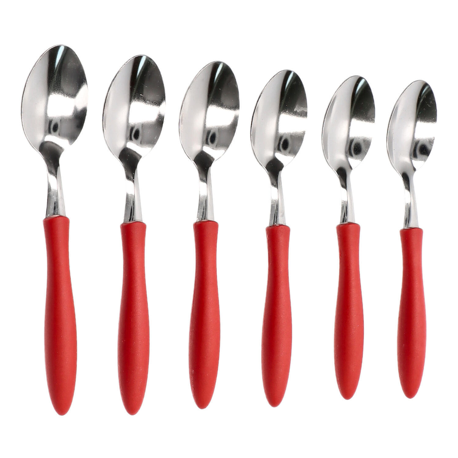 MARIETTI SET 6 CUCCHIAINI ALLEGRA ROSSO