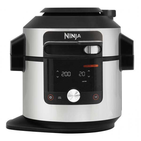1436169 Ninja OL750EU apparecchio multi-cottura 7,5 L 1760 W Nero, Stainless ste