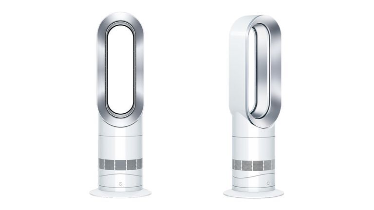 Dyson Hot+Cool Jet Focus Nichel, Bianco