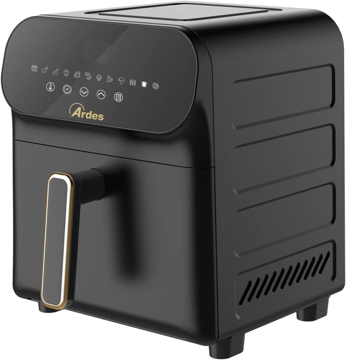 Friggitrice Ad aria Ardes ARFRYA04 6 Litri Nera esterni in Metallo 12 Programmi