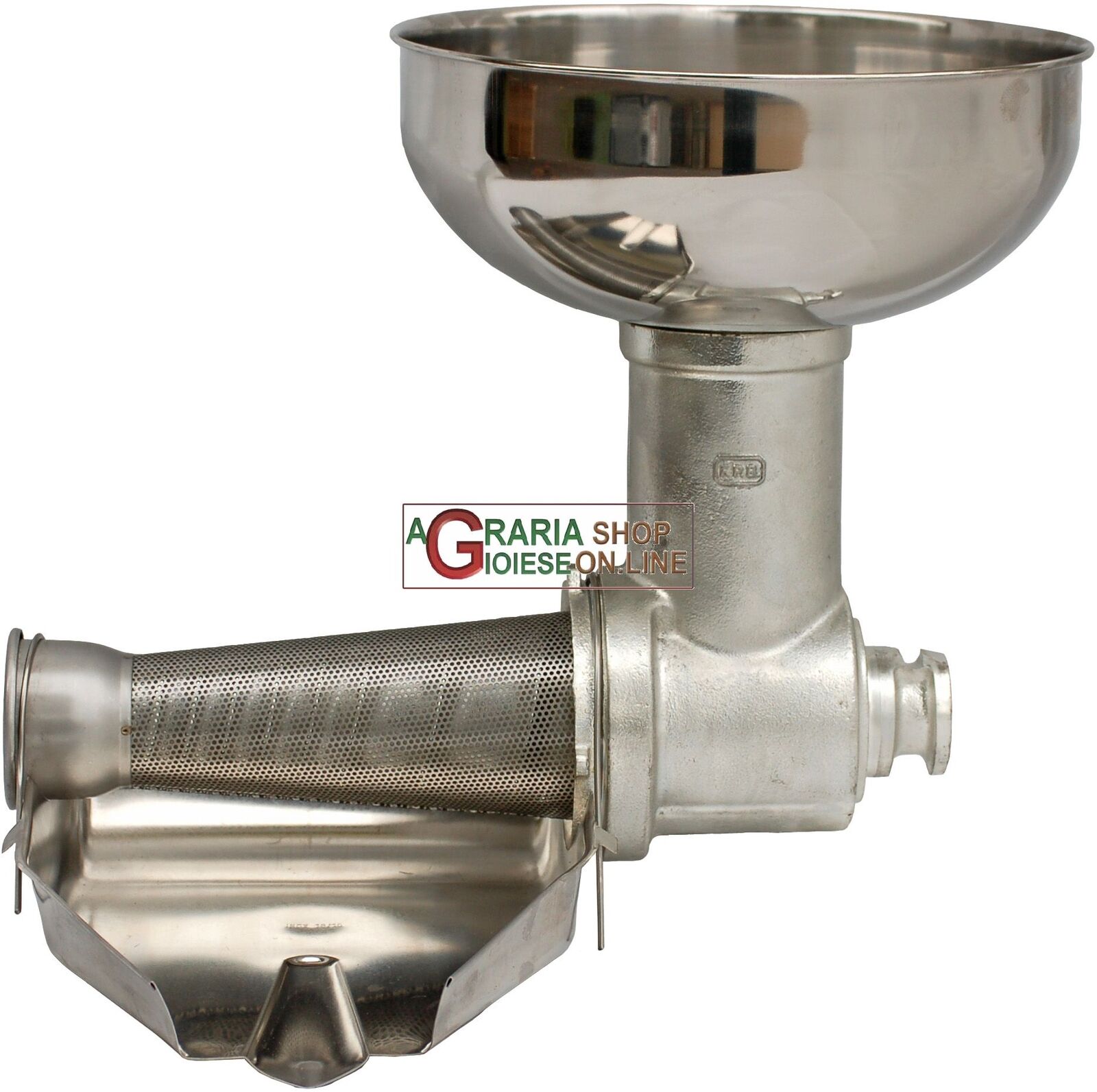 10101 LEONARDI KIT PASSAPOMODORO ACCESSORIO SP5 STAGNATO INOX