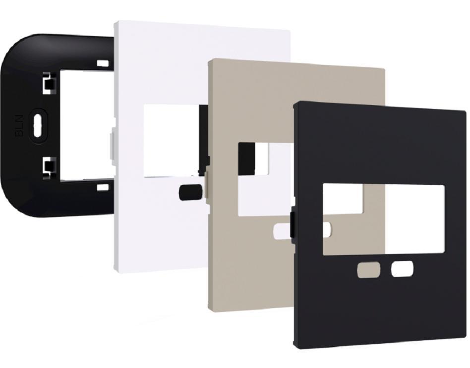 VEMER KIT MONTAGGIO LIVING NOW PER KEO LCD  BI/MR/SAB 3Moduli VE786400