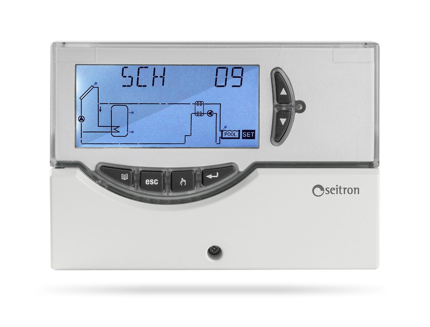 Seitron TDST24M Elios Midi Centralina Elettronica per Impianti Solari Termici