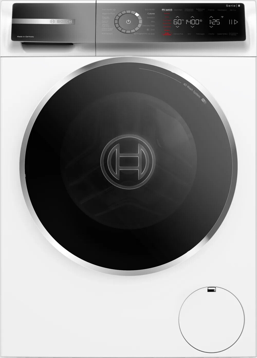 Bosch Lavatrice 9 Kg Classe A 59 cm 1400 giri Vapore Wi-Fi Bosch WGB24402IT