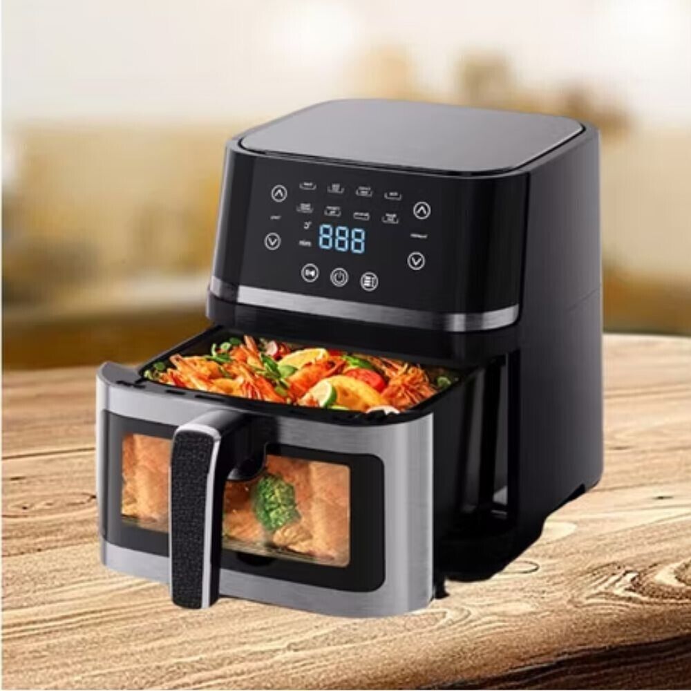 Friggitrice ad aria Full Digital 10 LT touch Screen nero