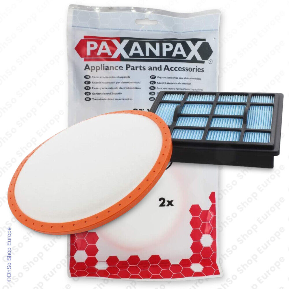 Filtro Hepa Kit Per Vax Power 6 C89-P6-B Aspirapolveri Post & Pre-motore