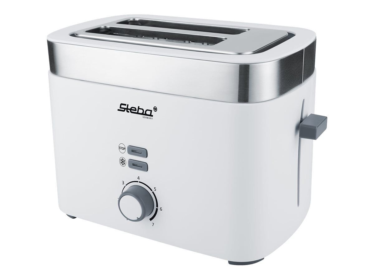 Steba TO 10 BIANCO Toaster 2 slice 2 Slots white 2 Slots white Toaster 049100