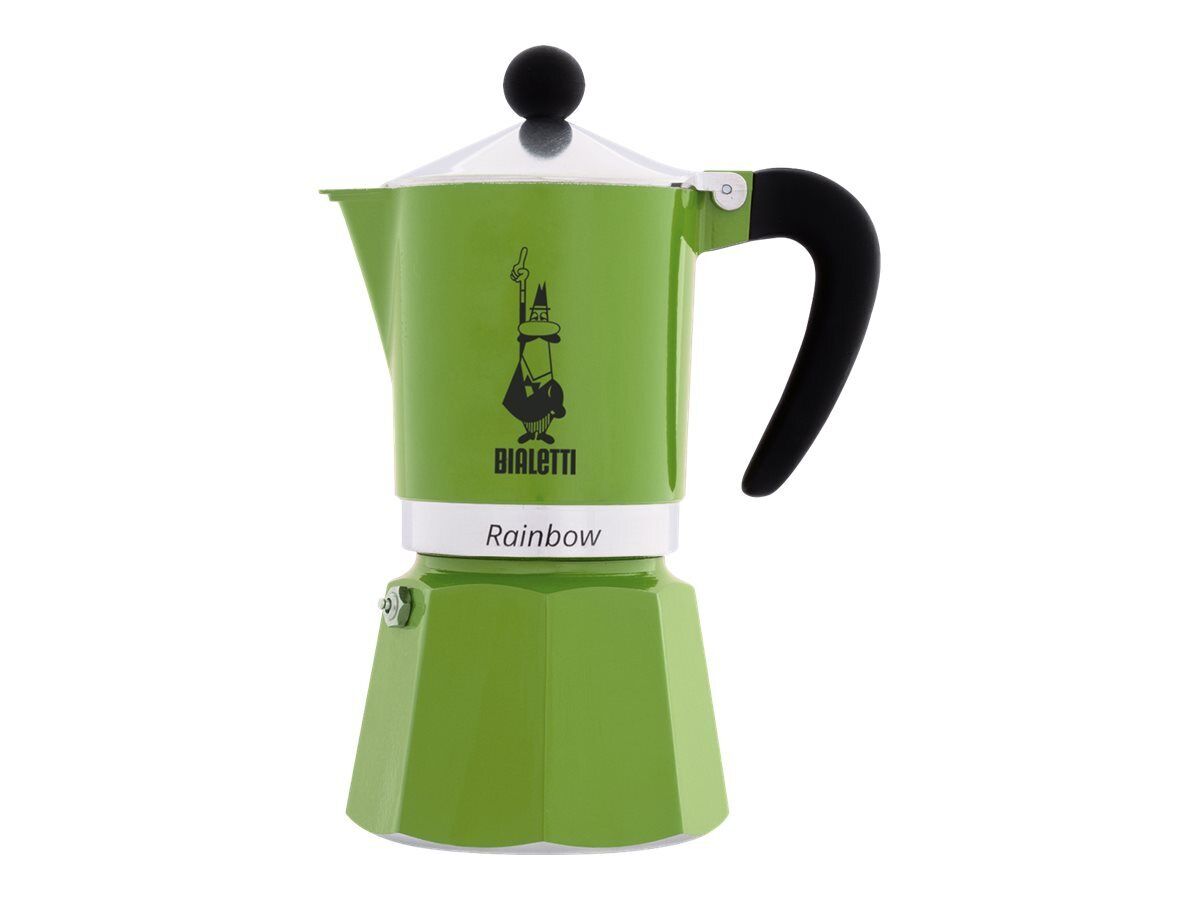 Bialetti Rainbow Percolator green green Coffee Machine 4972