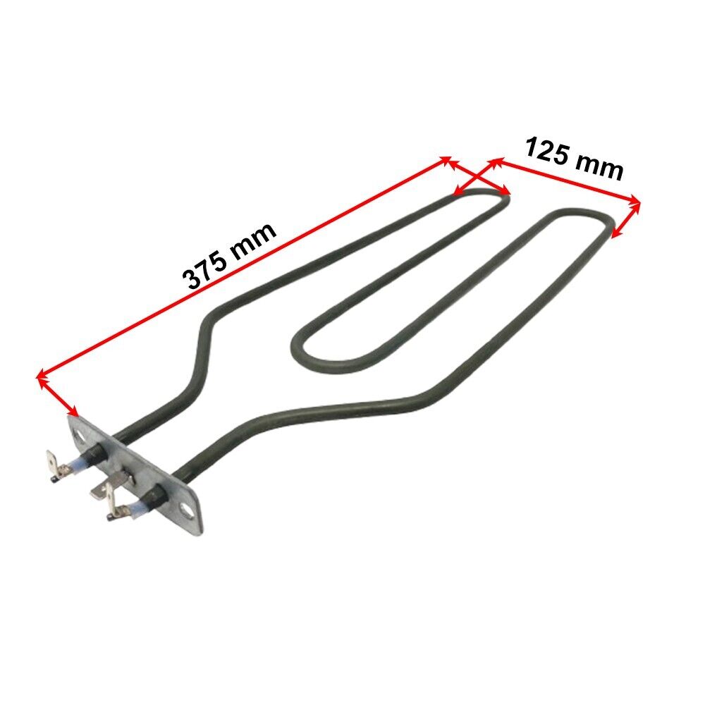 Resistenza Base Inferiore 1400 Watt 375 x 125 mm Forno Candy Hoover Zerowatt