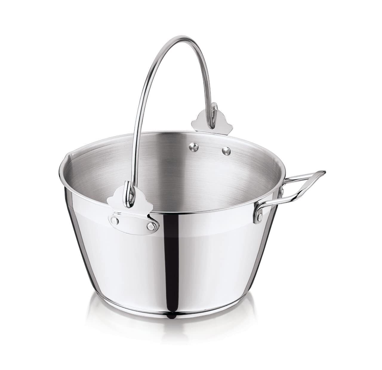 Penguin Home® Jam Pan | Pentola Maslin da 4.5 litri | Acciaio inossidabile ma...