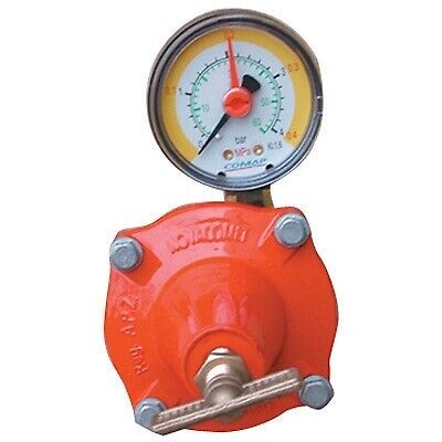 Regolatore Gpl Di Alta Pressione Con Manometro Mod. Apz12 - Kg. / H 12-18