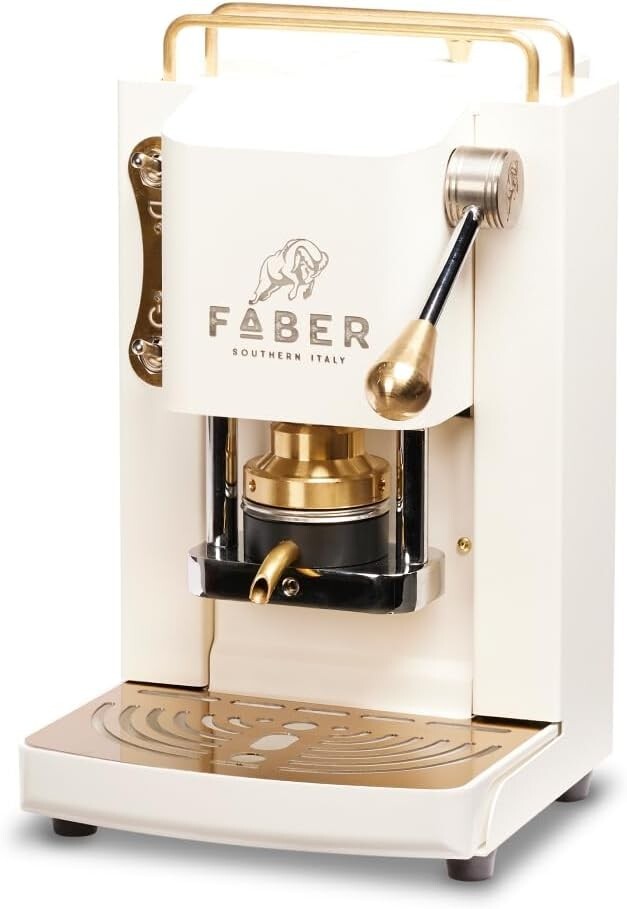 MACCHINA DA CAFFE' FABER PRO MINI DELUXE BIANCA