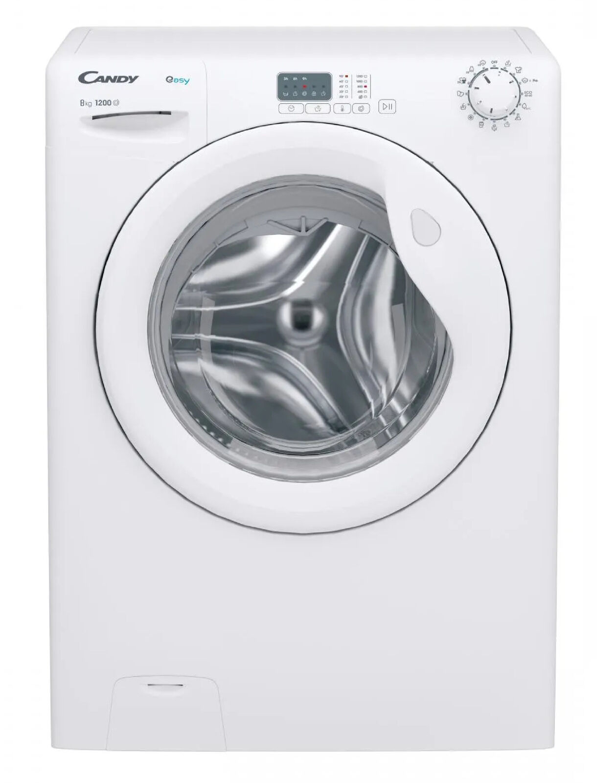 Candy Lavatrice 8 Kg Classe B 53 cm 1200 giri Partenza Ritardata EY281DW4/1-S