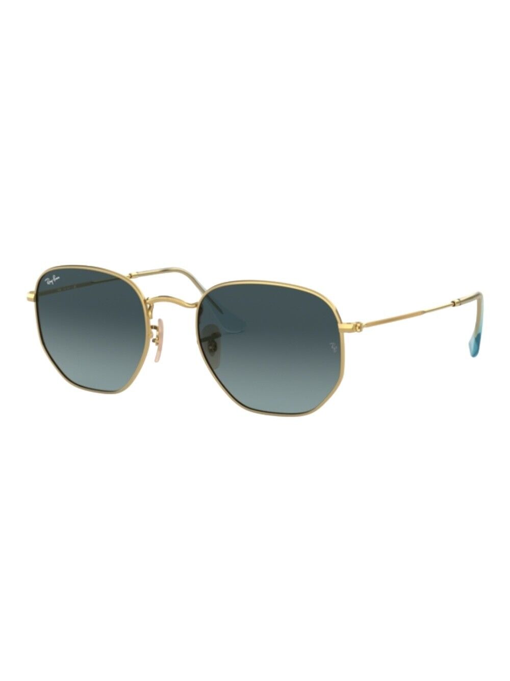 NUOVI occhiali da sole brand RAY-BAN mod 3548N color ORO len VERDE