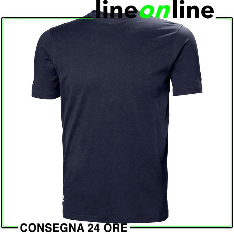T-shirt da lavoro Helly Hansen Classic T-Shirt 79161-Blu-S