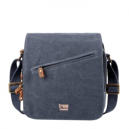 Borsello a tracolla Troop London Classic Canvas Blue TRP 238
