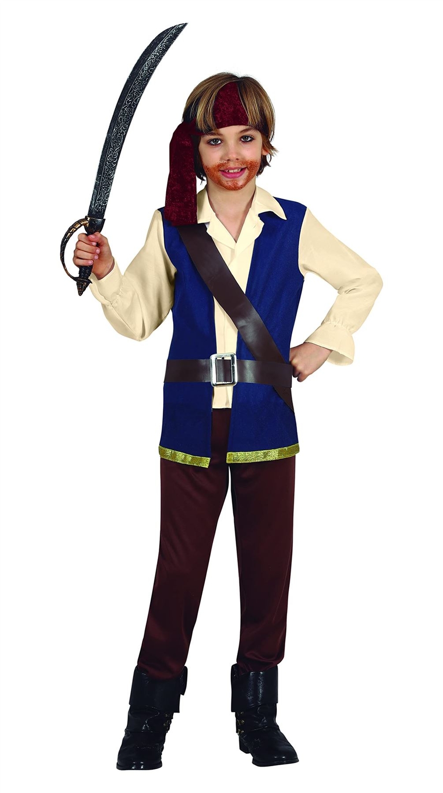GUIRCA COSTUME PIRATE BOY 7 – 9 ANNI