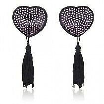 Heart Shine Nipples Tassels (Rosa)