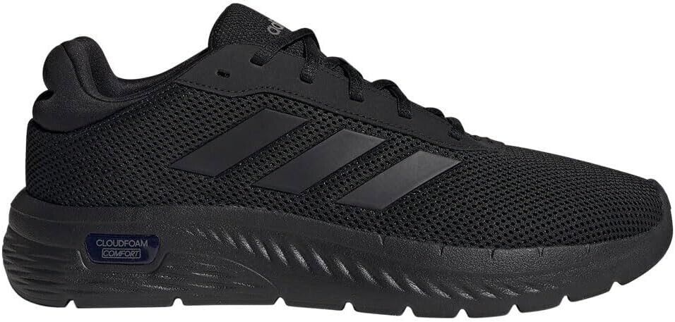 Scarpe Adidas Cloudfoam comfy Uomo Scarpa running in Nylon nero n 44 2/3