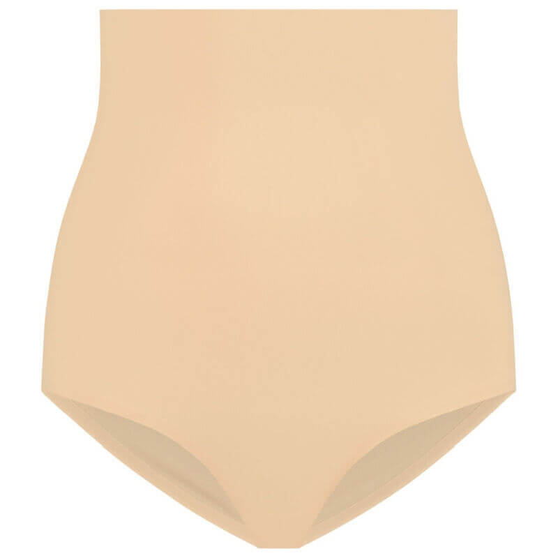 Bye-Bra - Slip Alti Modellanti senza Cuciture - Taglia XXL Beige