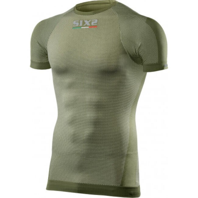 Maglia Maniche Corte Six2  SIZE M/L ARMY  TS1