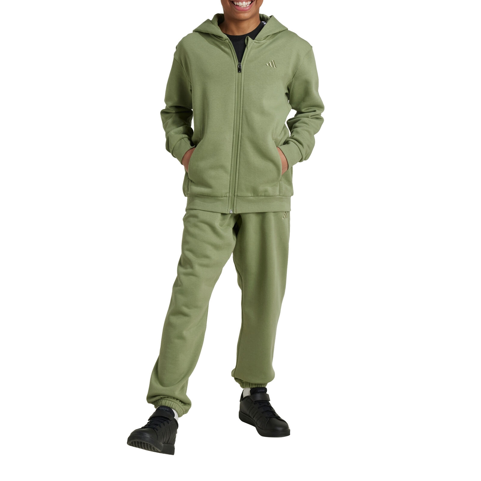 Adidas Tuta da Ragazzi All Szn Graphics Verde Taglia 13-14 A Codice IV7112