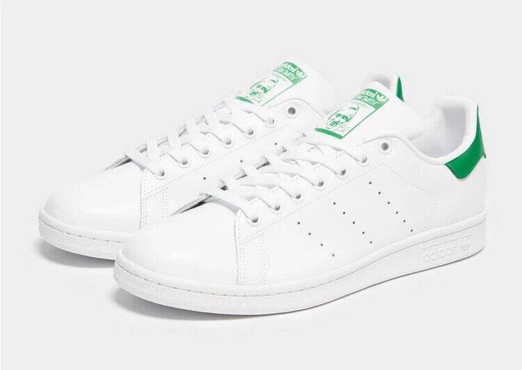 adidas Stan Smith Scarpe Sportive per Uomo - Bianche/Verde, EU 44