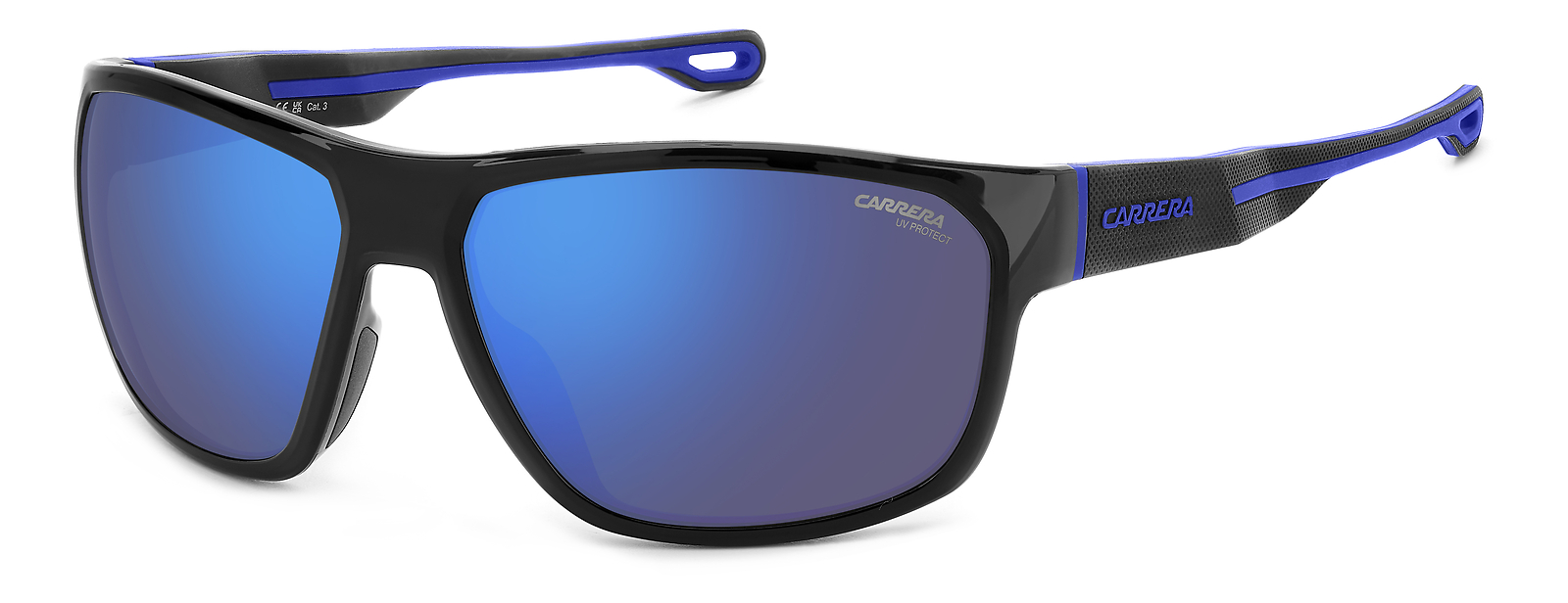 Occhiali da Sole Carrera 4018/S D51 BLACK BLUE 63/16/135 Uomo